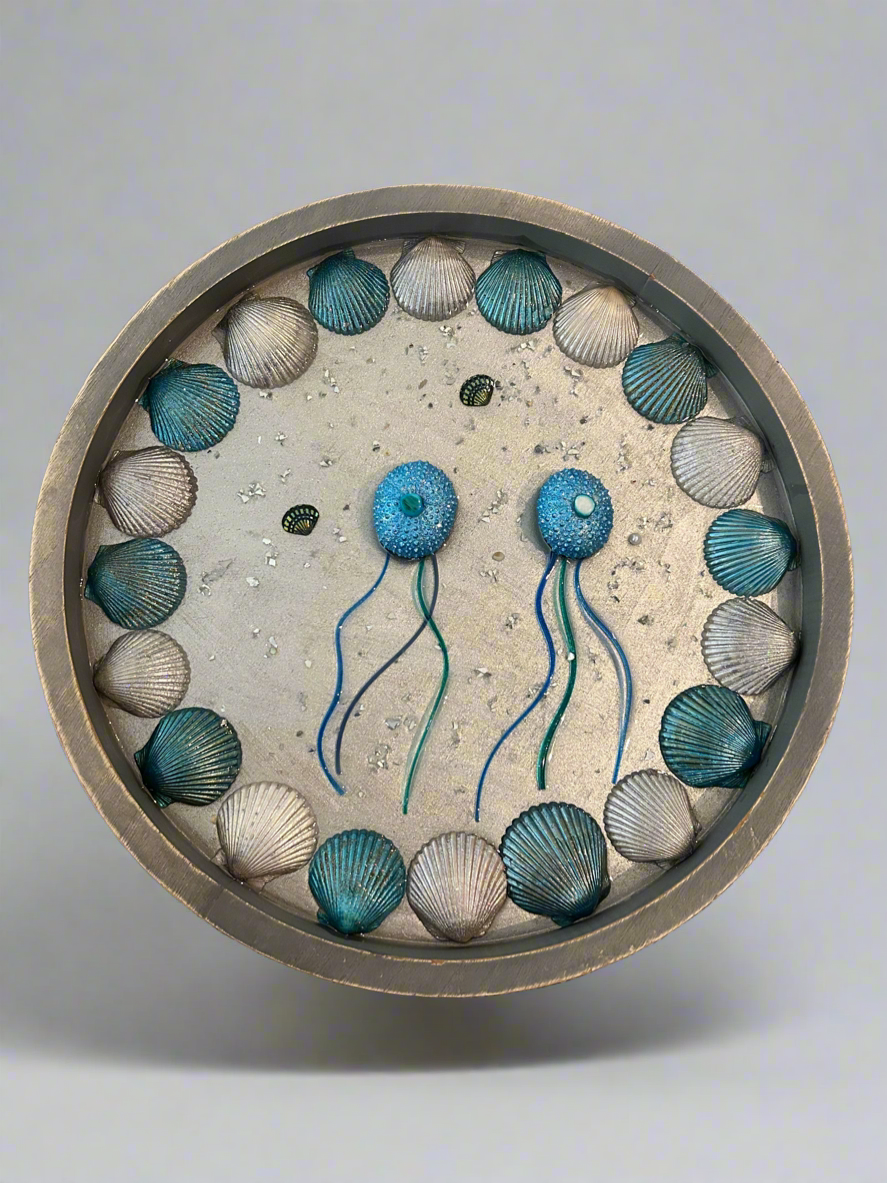 Dancing Jellyfish Coastal Art